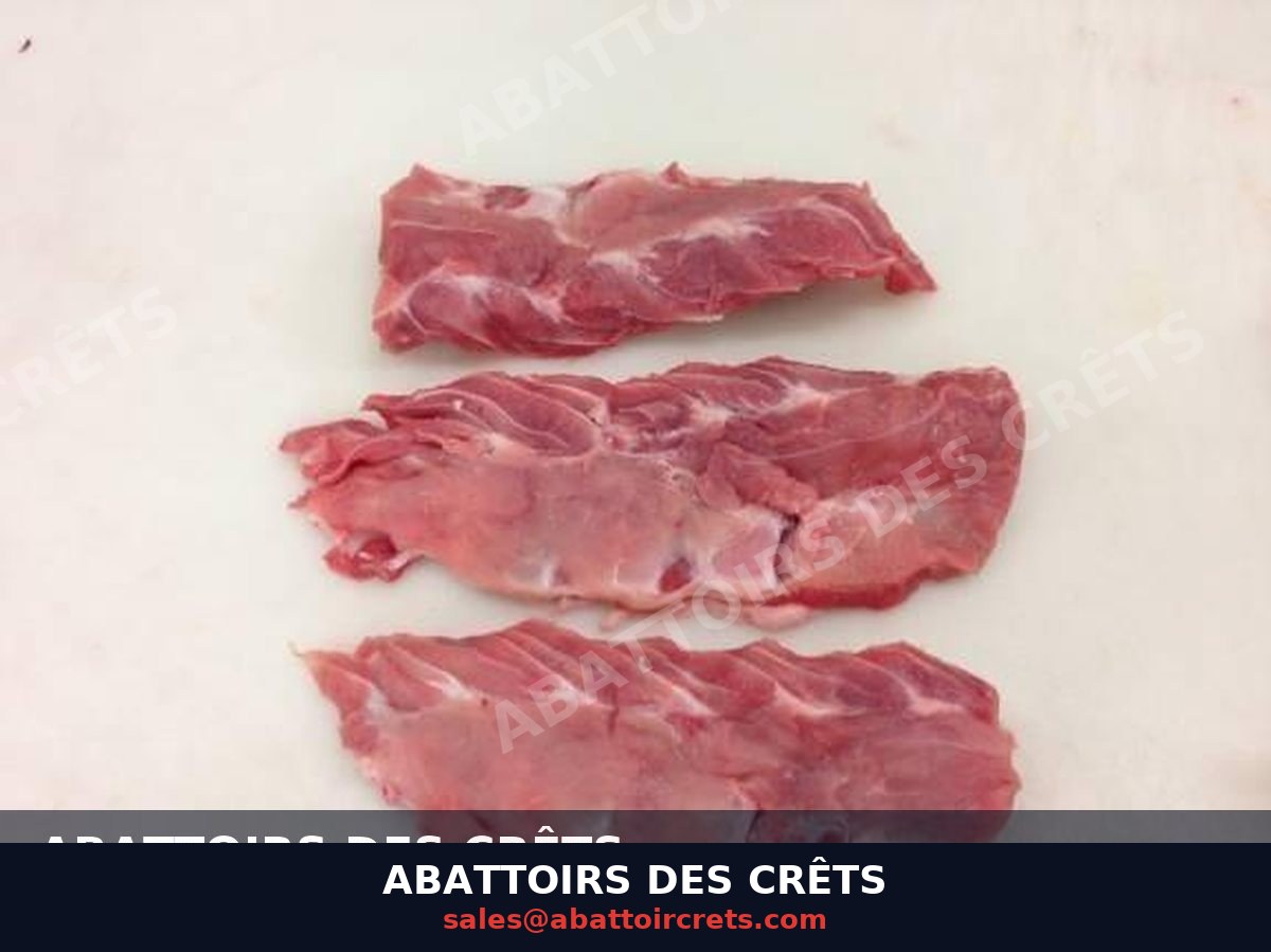 Frozen Pork Back Bones, Meaty — French pork, Frozen (BN-002)
