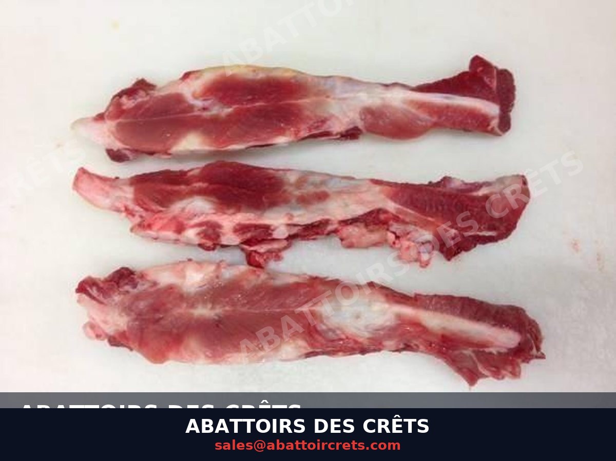 Frozen Pork Sternum Bones — French pork, Frozen (BN-011)