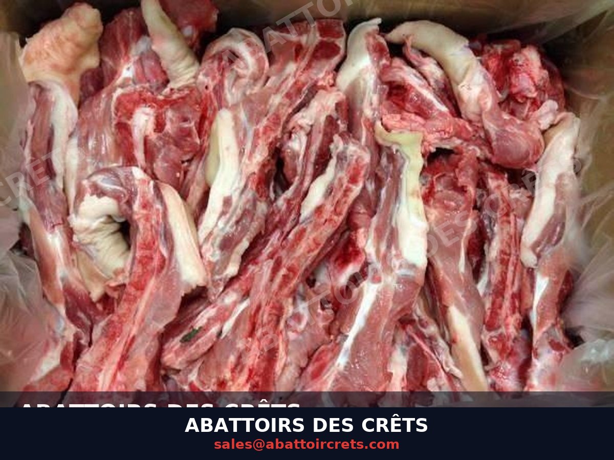 Frozen Pork Tail Bones — French pork, Frozen (BN-005)