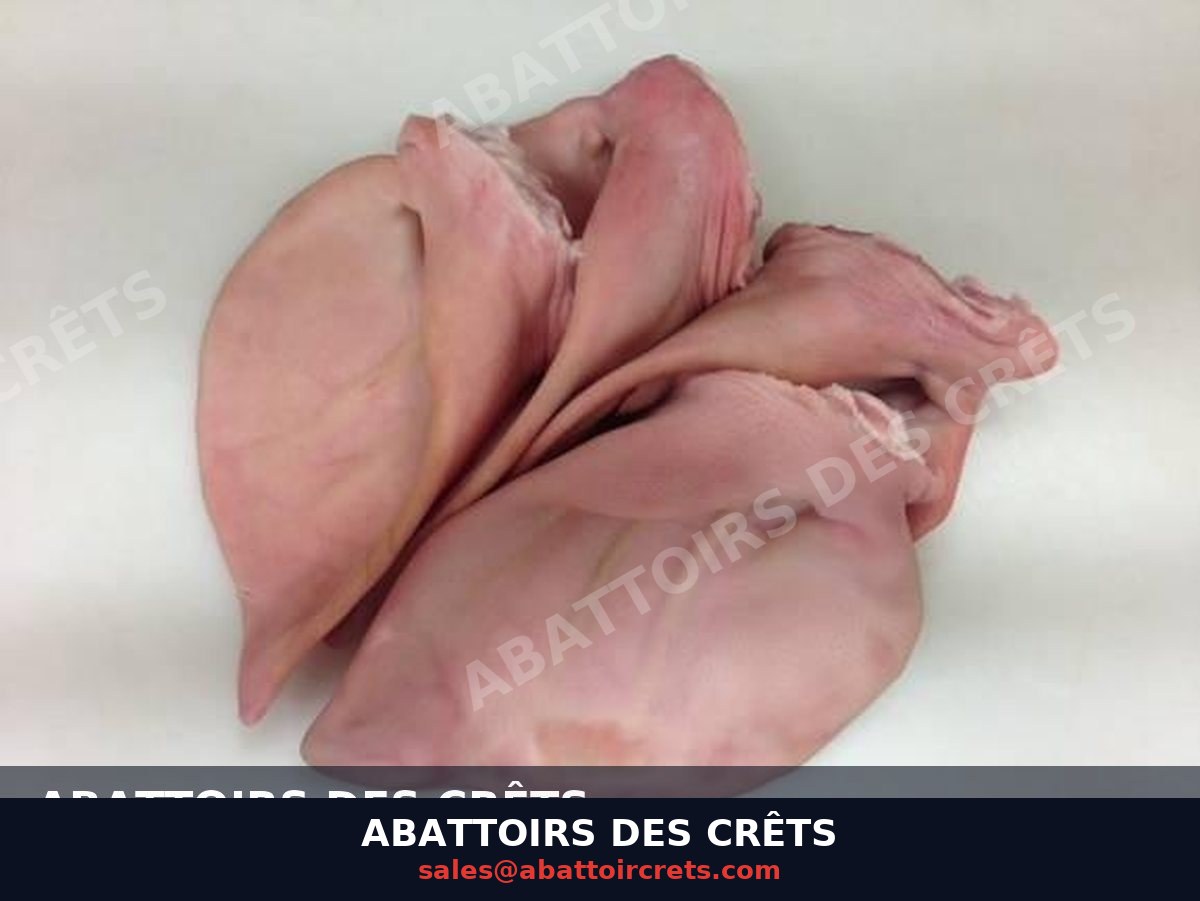 Pork Ears — French pork, Chilled / Frozen (OF-004)