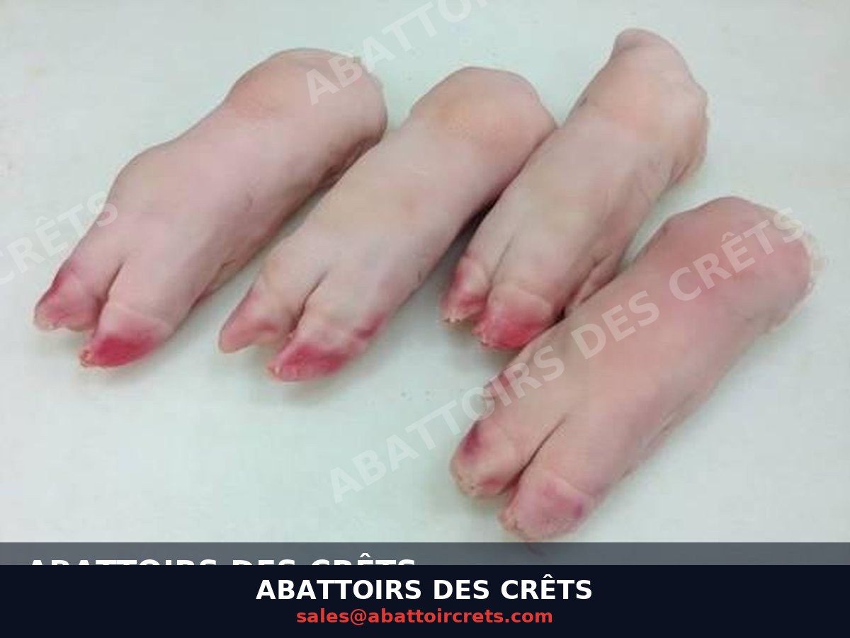 Pork Front Feet — French pork, Chilled / Frozen (OF-002)